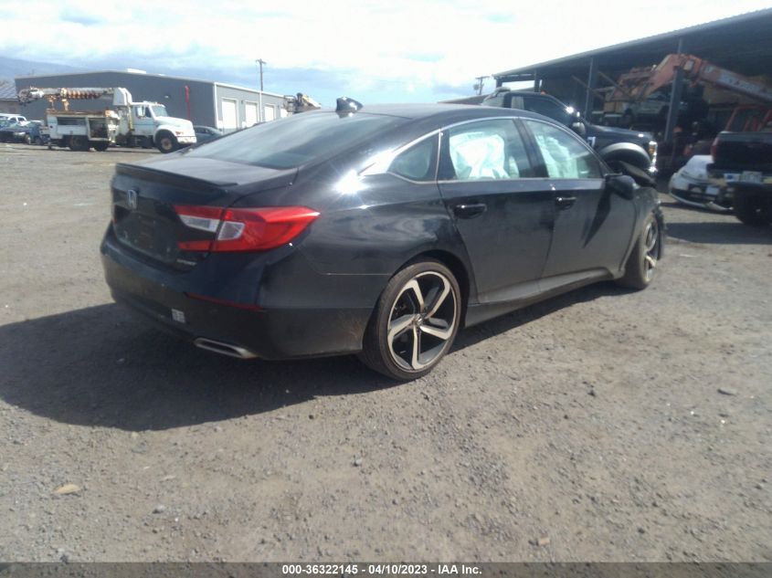 2020 HONDA ACCORD SEDAN SPORT - 1HGCV1F32LA134935