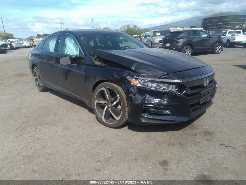 2020 HONDA ACCORD SEDAN SPORT - 1HGCV1F32LA134935