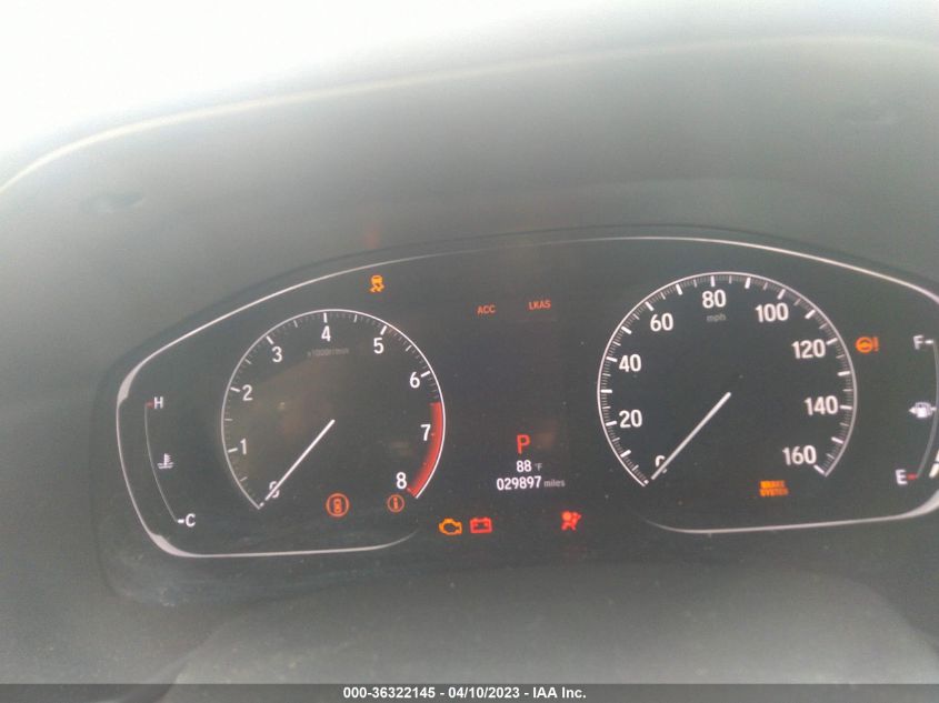 2020 HONDA ACCORD SEDAN SPORT - 1HGCV1F32LA134935