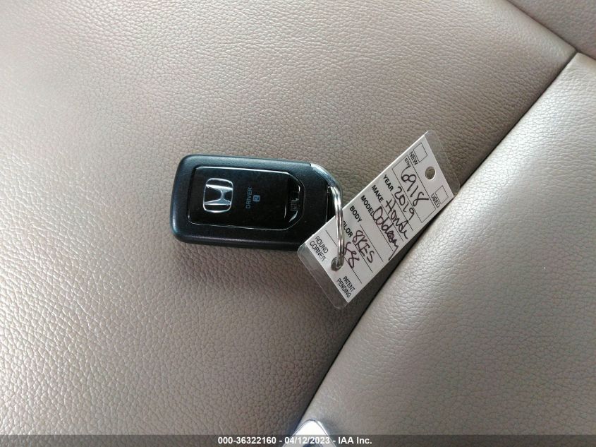 2019 HONDA ODYSSEY EX-L - 5FNRL6H78KB067789