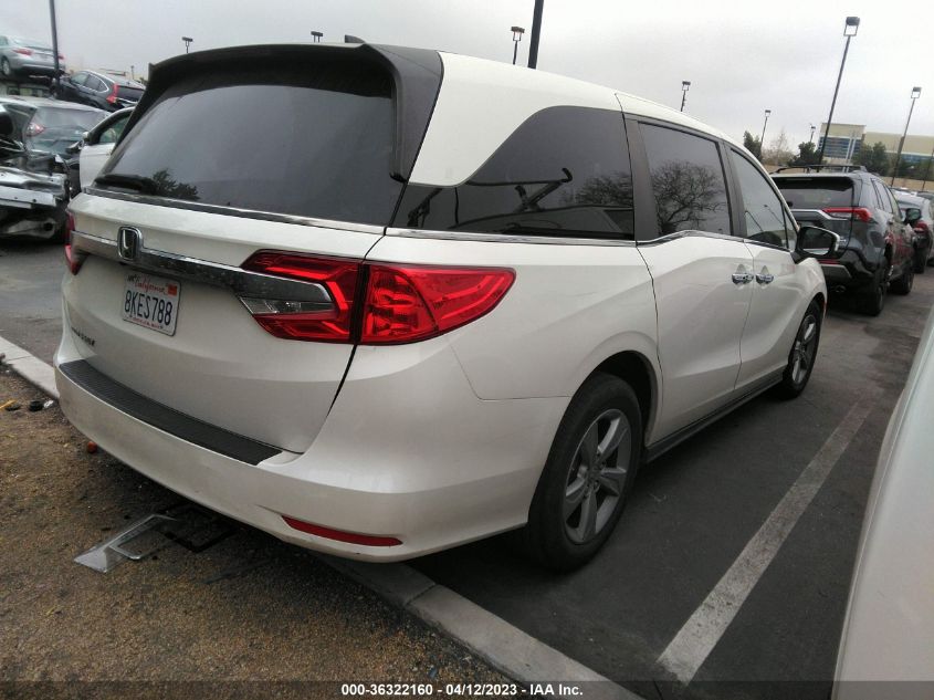 2019 HONDA ODYSSEY EX-L - 5FNRL6H78KB067789