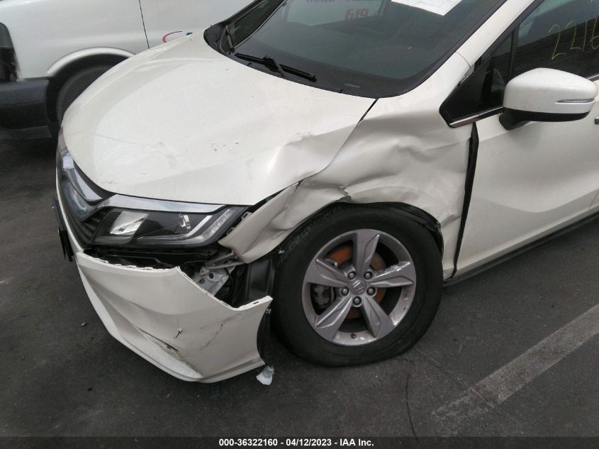 2019 HONDA ODYSSEY EX-L - 5FNRL6H78KB067789