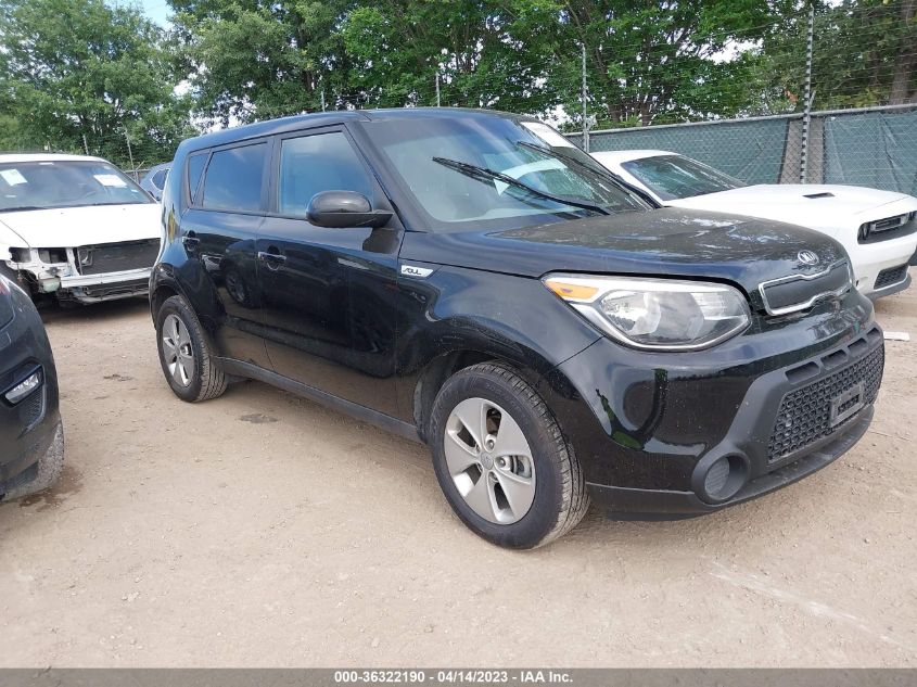2016 KIA SOUL BASE - KNDJN2A26G7857118