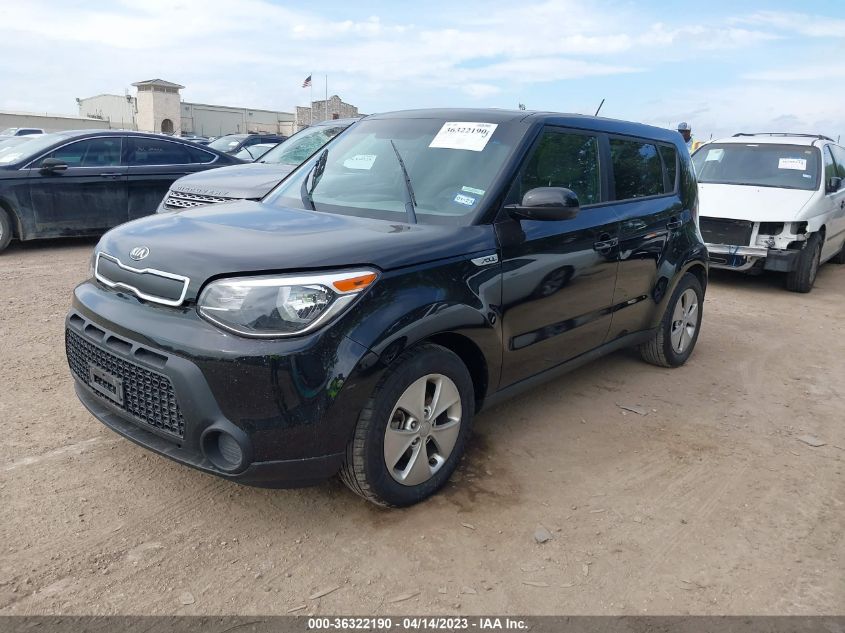 2016 KIA SOUL BASE - KNDJN2A26G7857118