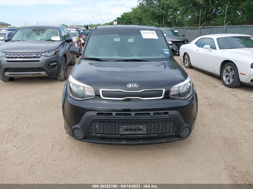 2016 KIA SOUL BASE - KNDJN2A26G7857118