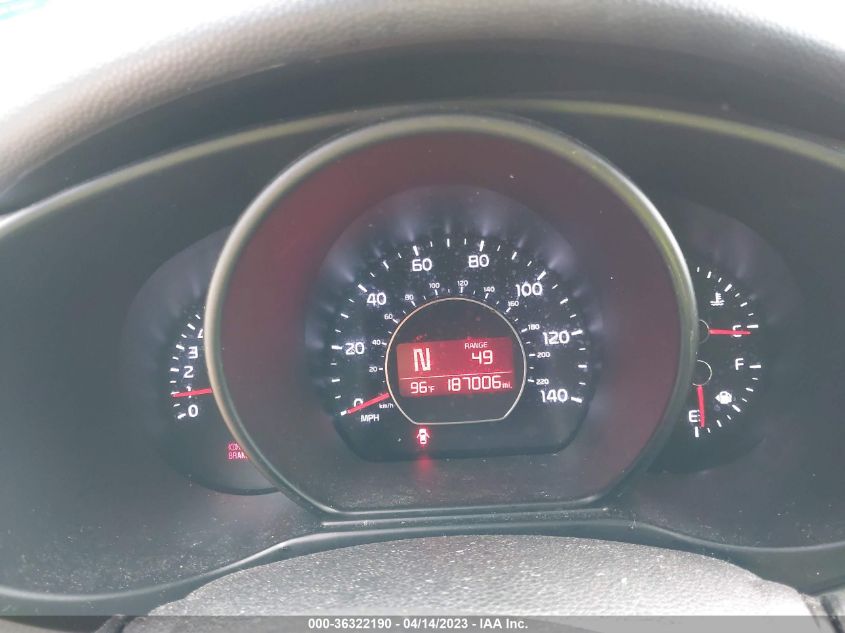 2016 KIA SOUL BASE - KNDJN2A26G7857118