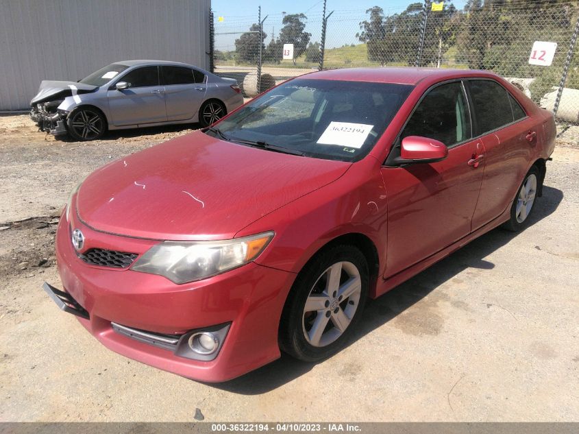 2013 TOYOTA CAMRY L/LE/SE/XLE - 4T1BF1FKXDU639096