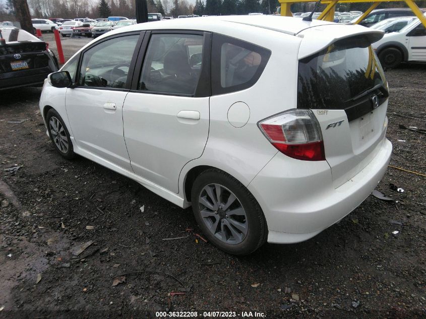 2013 HONDA FIT SPORT - JHMGE8H59DC018272