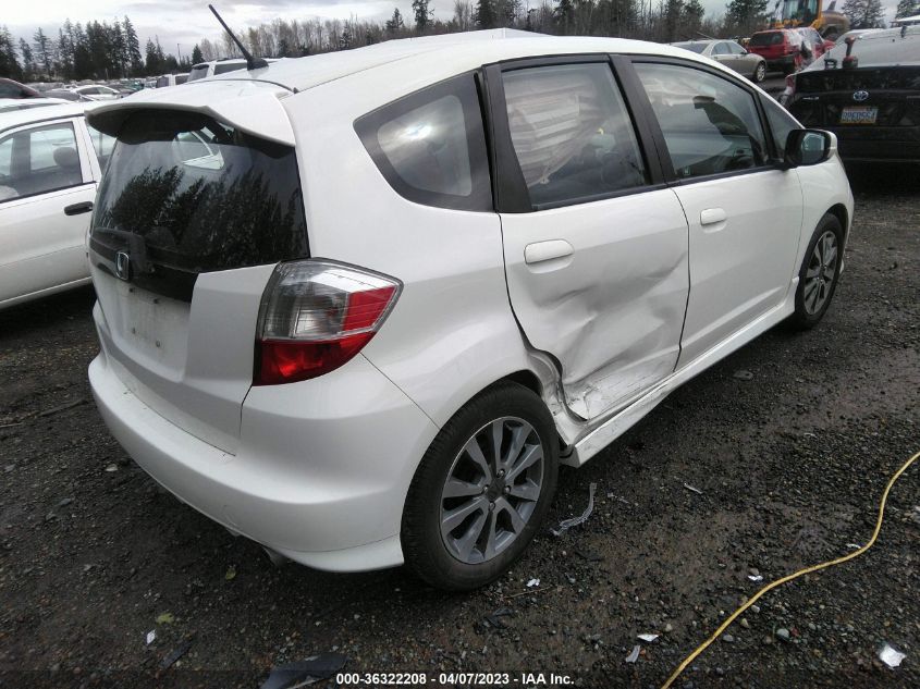 2013 HONDA FIT SPORT - JHMGE8H59DC018272