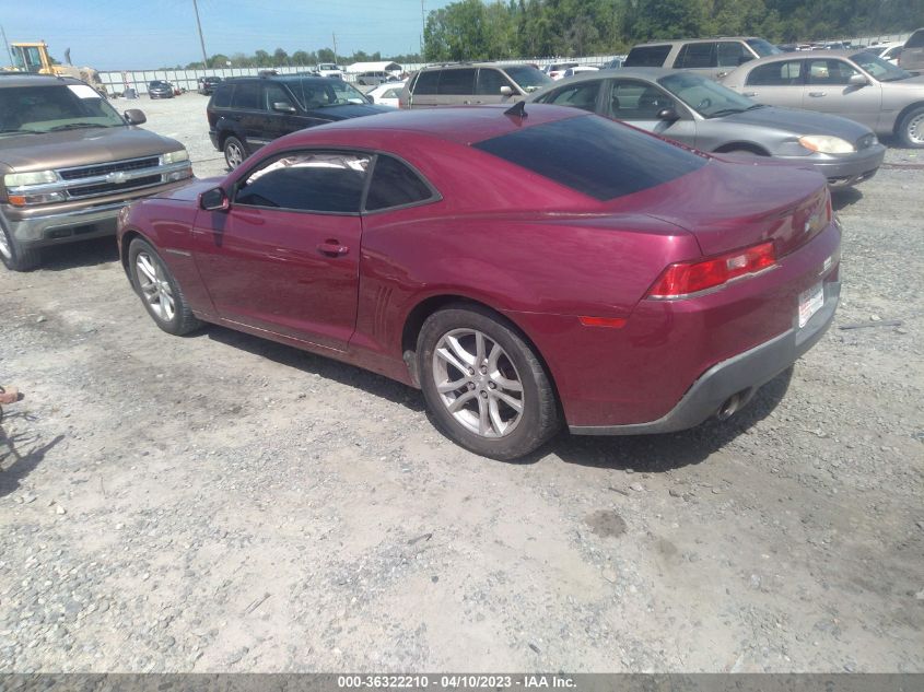 2014 CHEVROLET CAMARO LS - 2G1FA1E36E9268637