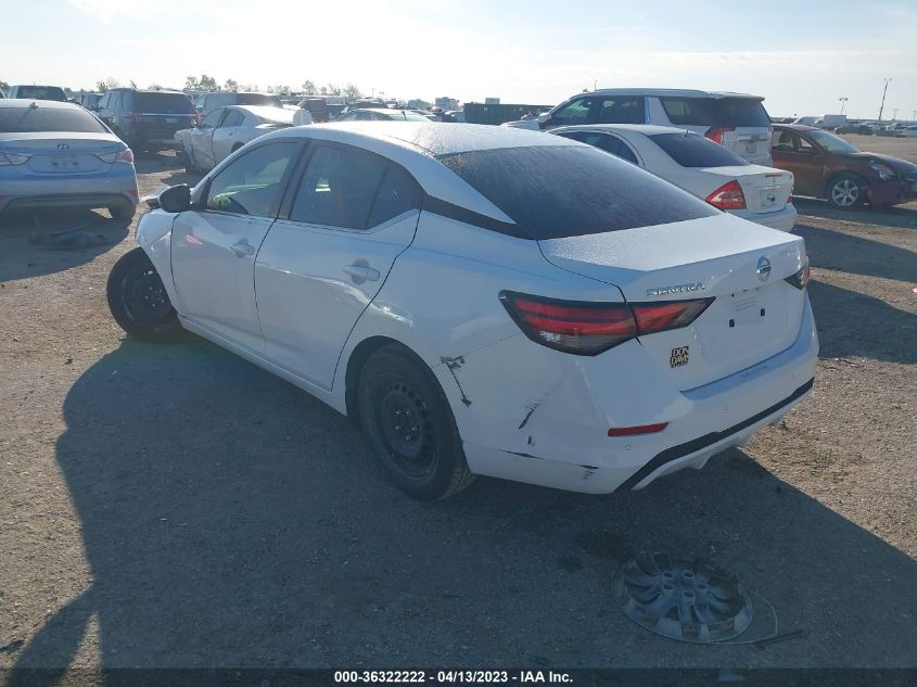 2022 NISSAN SENTRA S - 3N1AB8BV4NY282830