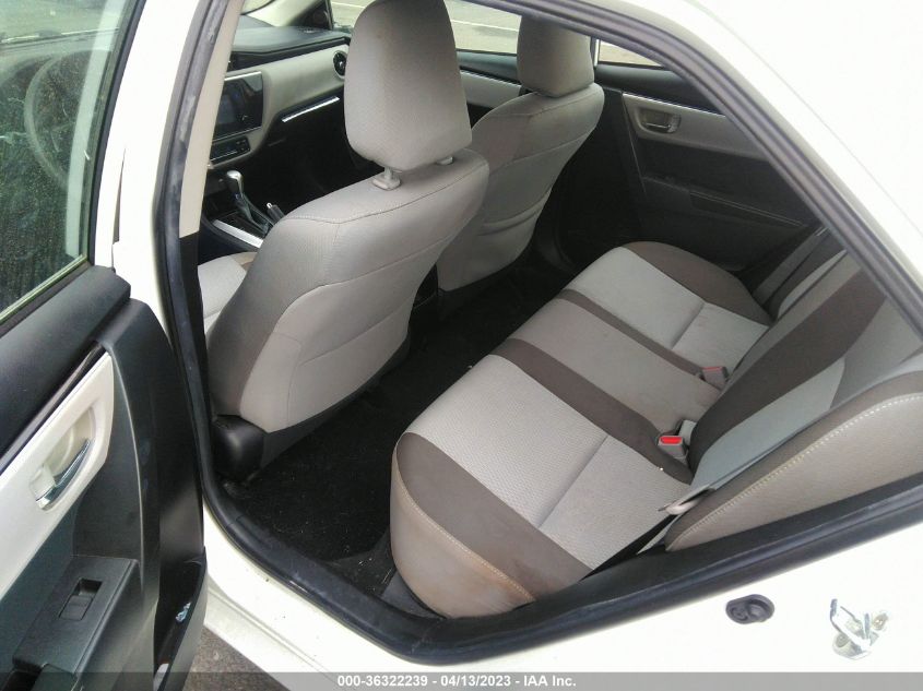 2018 TOYOTA COROLLA L/LE/XLE/SE/XSE - 2T1BURHE2JC050679