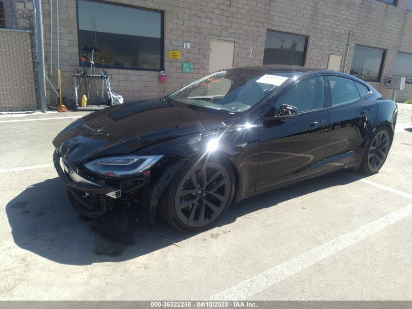 2021 TESLA MODEL S LONG RANGE - 5YJSA1E50MF448746