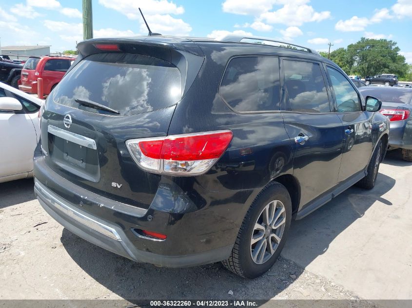 2014 NISSAN PATHFINDER SV - 5N1AR2MN4EC640516