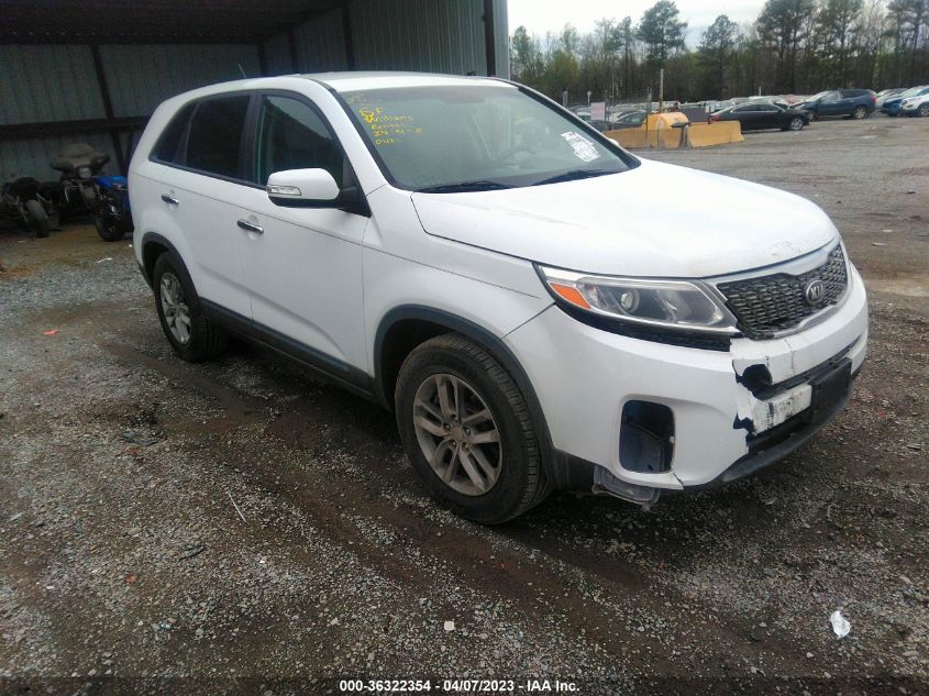 2014 KIA SORENTO LX - 5XYKT3A65EG429155