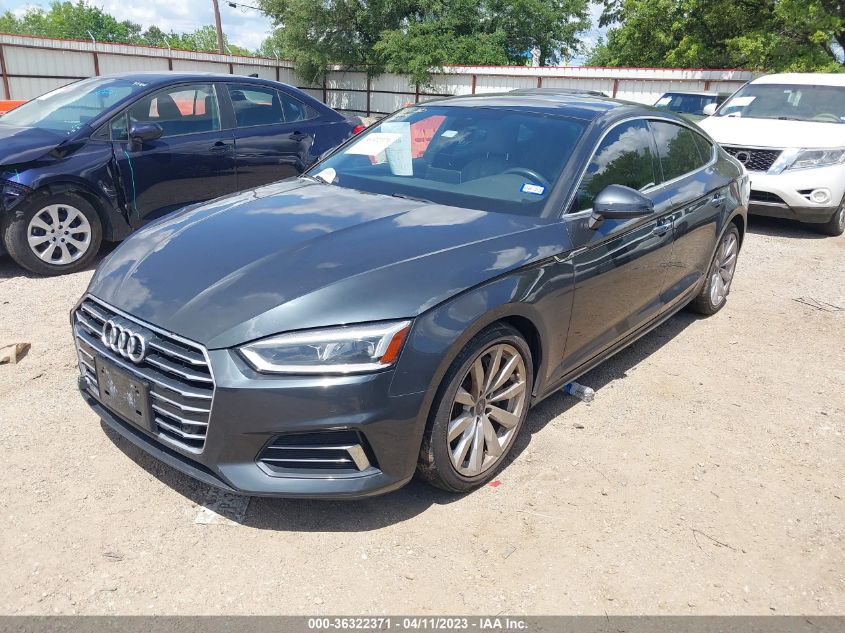2018 AUDI A5 SPORTBACK PREMIUM PLUS - WAUBNCF5XJA052789