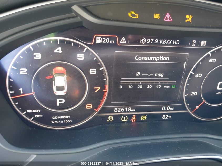 2018 AUDI A5 SPORTBACK PREMIUM PLUS - WAUBNCF5XJA052789