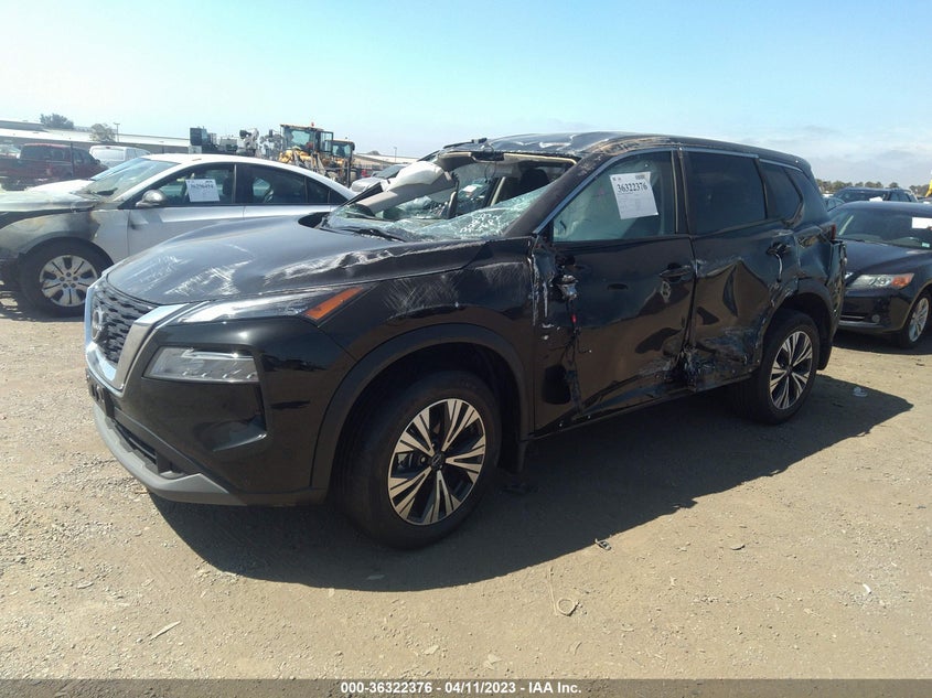 VIN 5N1BT3BA2PC686392 2023 NISSAN ROGUE SV