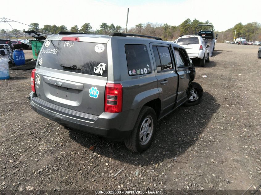 2013 JEEP PATRIOT SPORT - 1C4NJRBB8DD203352