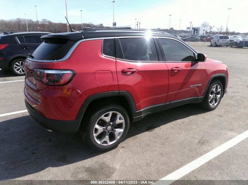 2019 JEEP COMPASS LIMITED - 3C4NJDCB5KT790957