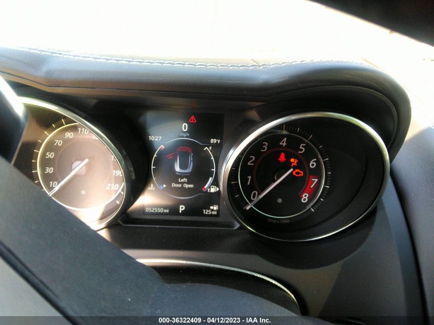 2016 JAGUAR F-TYPE R - SAJWJ6DL7GMK32033
