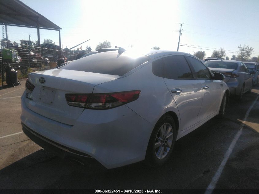 2016 KIA OPTIMA LX - 5XXGT4L35GG037136