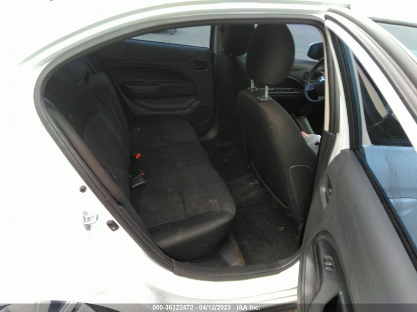 2022 MITSUBISHI MIRAGE G4 ES/LE/BLACK EDITION - ML32FUFJ8NHF05670