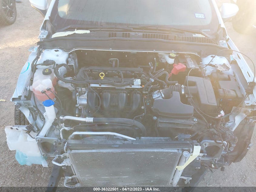 VIN 3FA6P0G73LR126307 2020 FORD FUSION S
