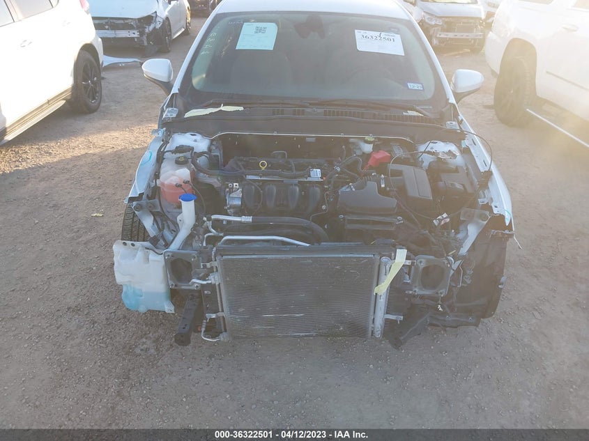 VIN 3FA6P0G73LR126307 2020 FORD FUSION S
