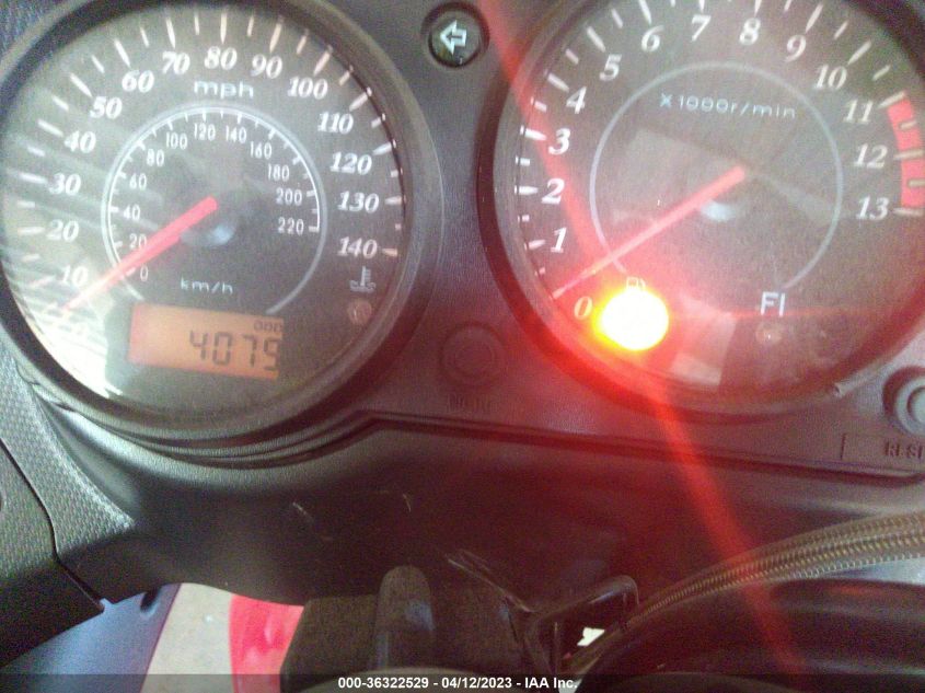 2007 KAWASAKI EX650 A - JKAEXEA1X7A029414