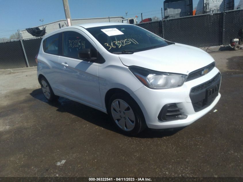 2017 CHEVROLET SPARK LS - KL8CB6SA8HC810303