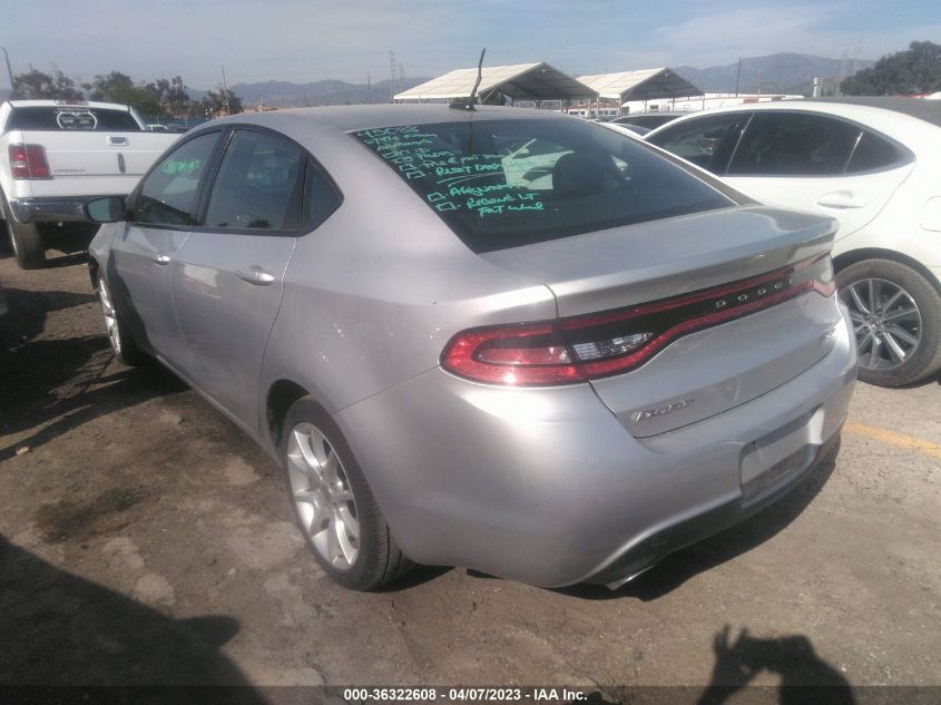 2013 DODGE DART SXT - 1C3CDFBA5DD288188