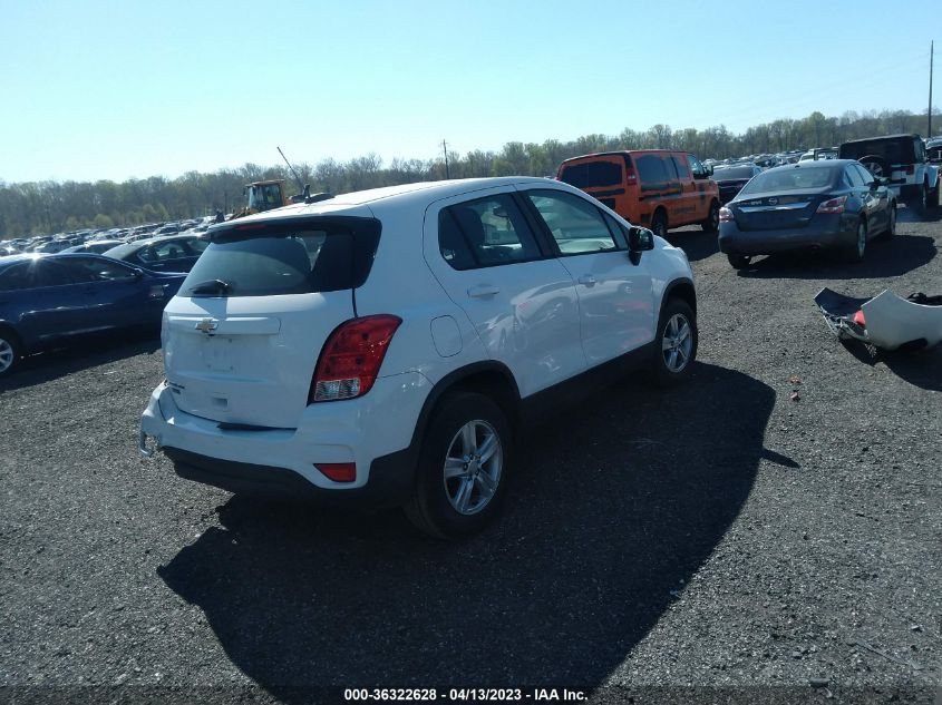 2017 CHEVROLET TRAX LS - 3GNCJNSB4HL233763
