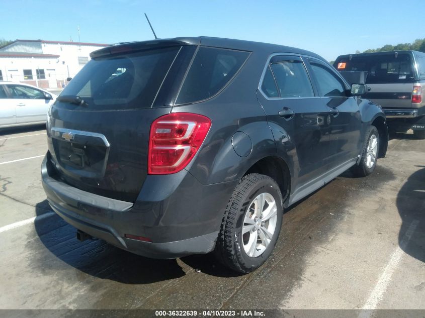 2017 CHEVROLET EQUINOX LS - 2GNALBEK7H1516641