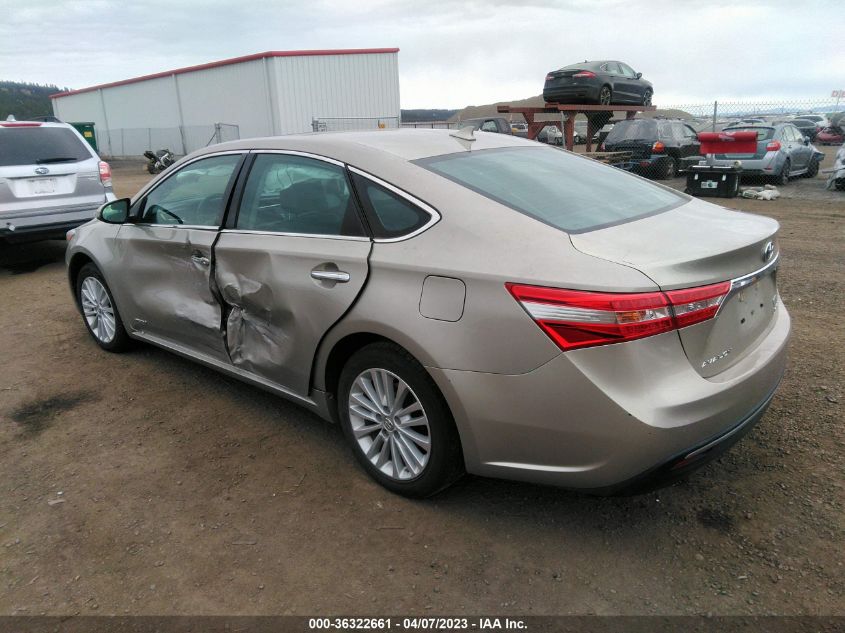2014 TOYOTA AVALON HYBRID LIMITED 4T1BD1EB6EU021623