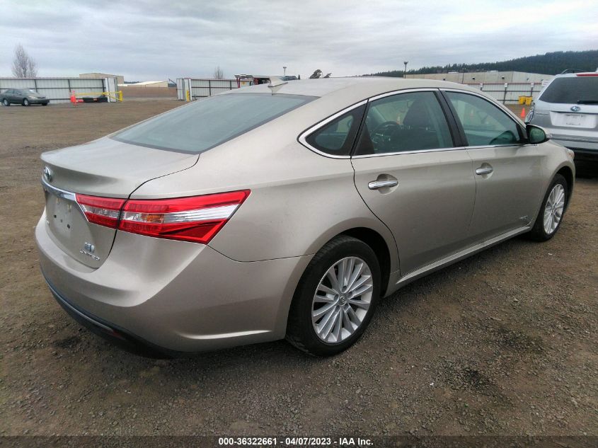 2014 TOYOTA AVALON HYBRID LIMITED 4T1BD1EB6EU021623