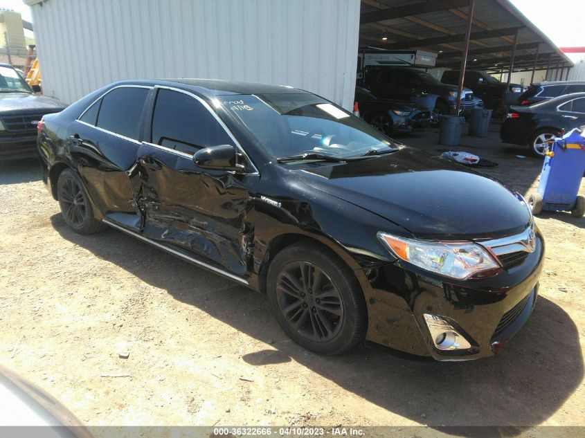 2014 TOYOTA CAMRY HYBRID LE/XLE/SE LIMITED EDITION - 4T1BD1FK1EU125189