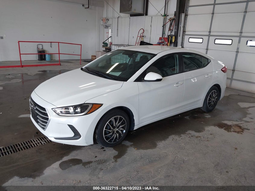 VIN 5NPD74LF0JH403047 2018 HYUNDAI ELANTRA SE