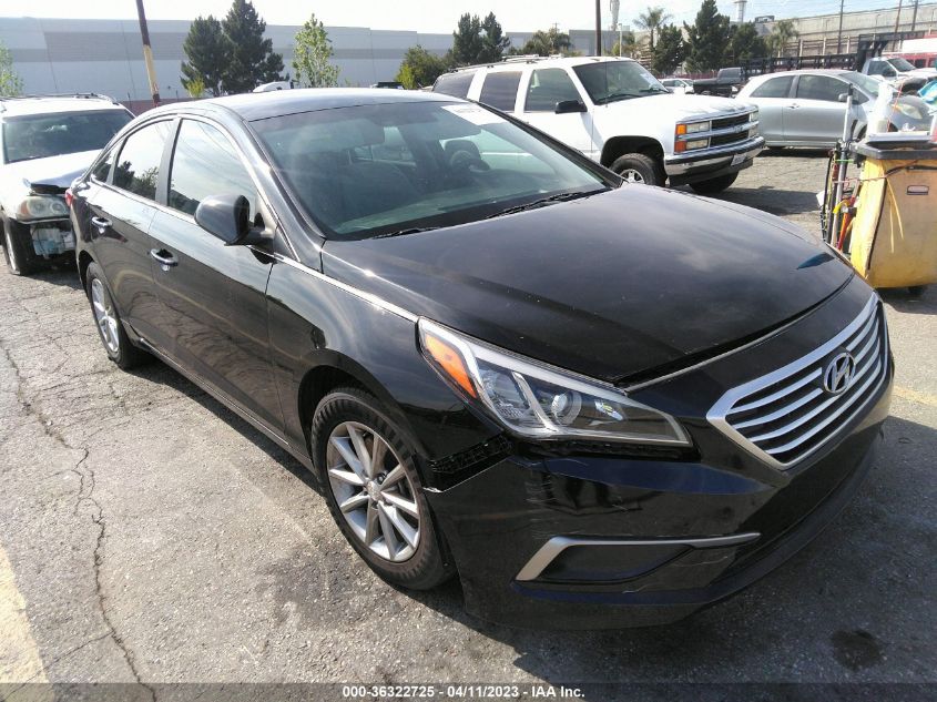 2017 HYUNDAI SONATA 2.4L - 5NPE24AF8HH518625