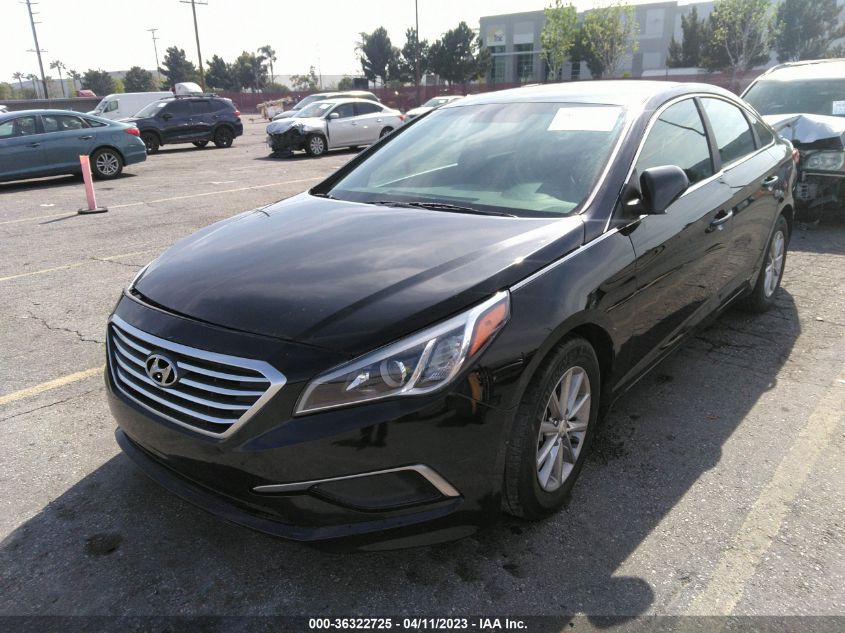 2017 HYUNDAI SONATA 2.4L - 5NPE24AF8HH518625