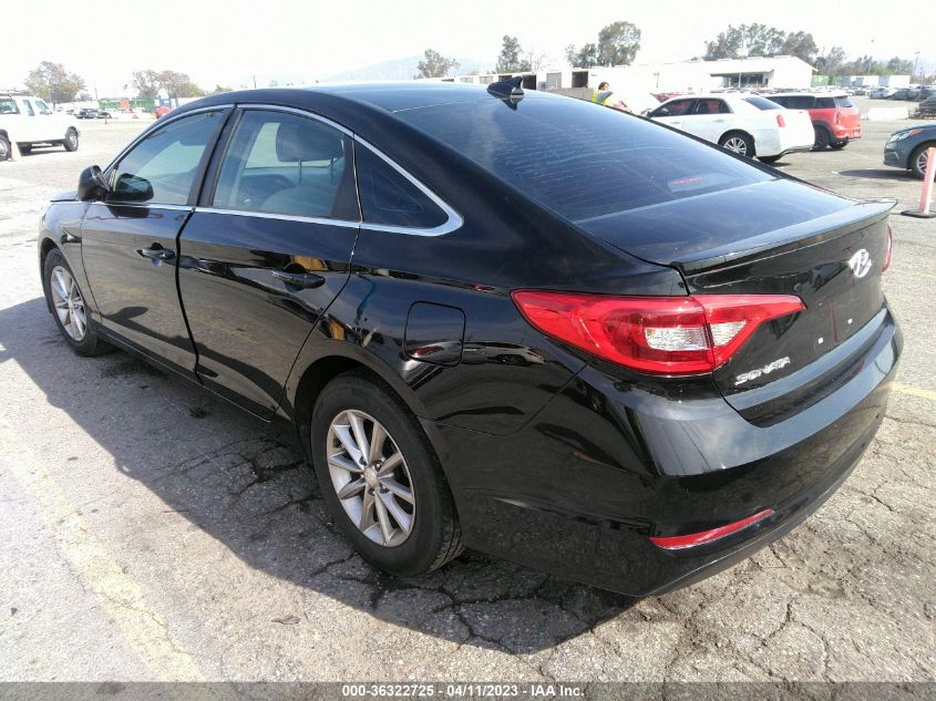 2017 HYUNDAI SONATA 2.4L - 5NPE24AF8HH518625