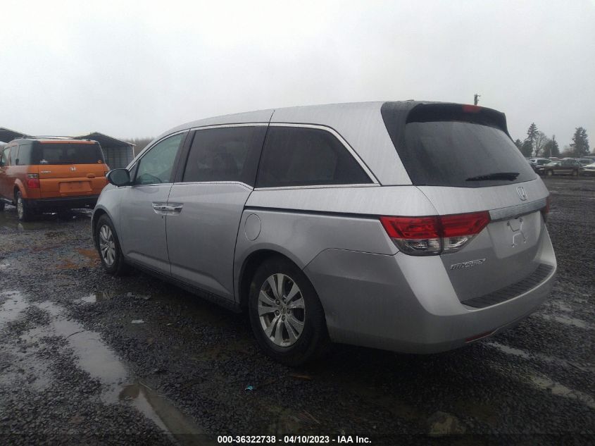 2015 HONDA ODYSSEY EX-L - 5FNRL5H60FB039640