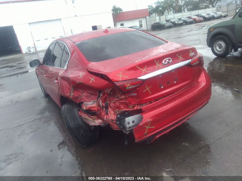 2019 INFINITI Q50 RED SPORT 400 - JN1FV7ARXKM800238