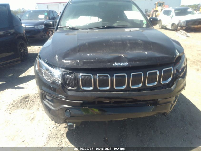 2022 JEEP COMPASS LATITUDE - 3C4NJCBB5NT172697