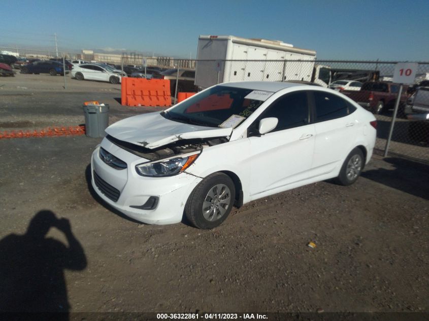 2017 HYUNDAI ACCENT SE - KMHCT4AE3HU246143