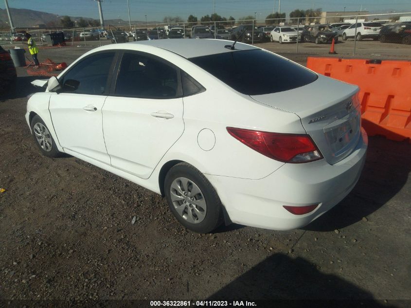 2017 HYUNDAI ACCENT SE - KMHCT4AE3HU246143