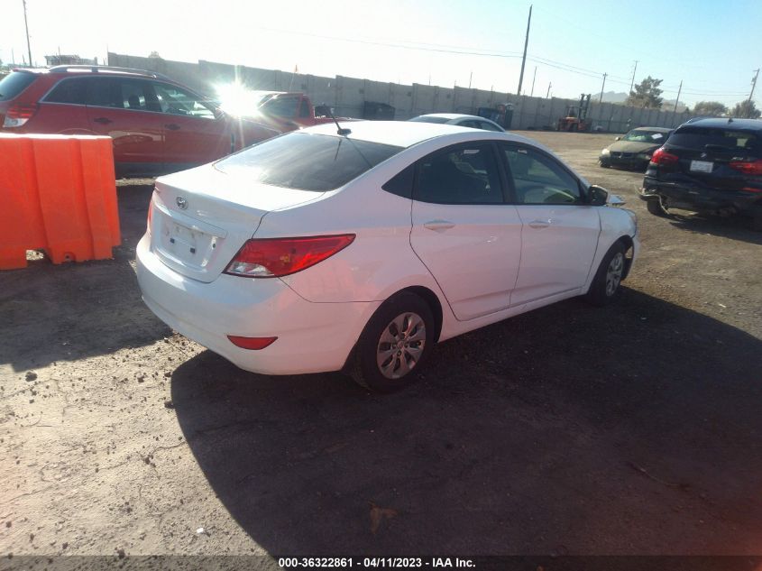 2017 HYUNDAI ACCENT SE - KMHCT4AE3HU246143