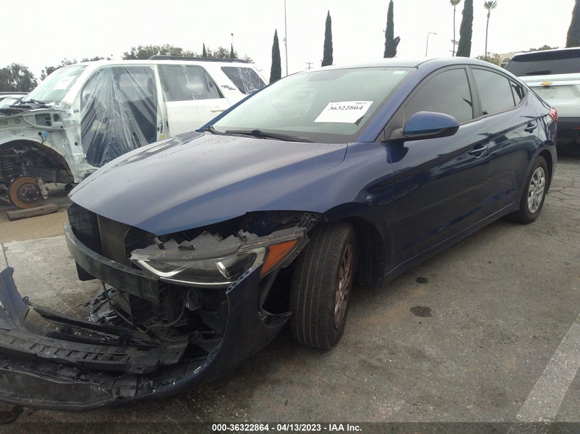 VIN 5NPD74LF6HH094520 2017 HYUNDAI ELANTRA SE