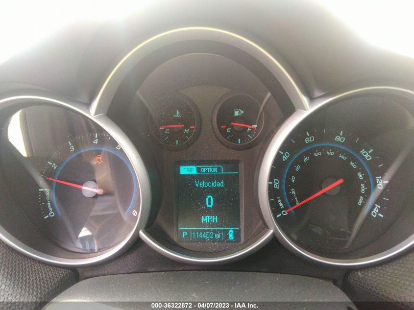 2013 CHEVROLET CRUZE 1LT - 1G1PC5SB0D7163271