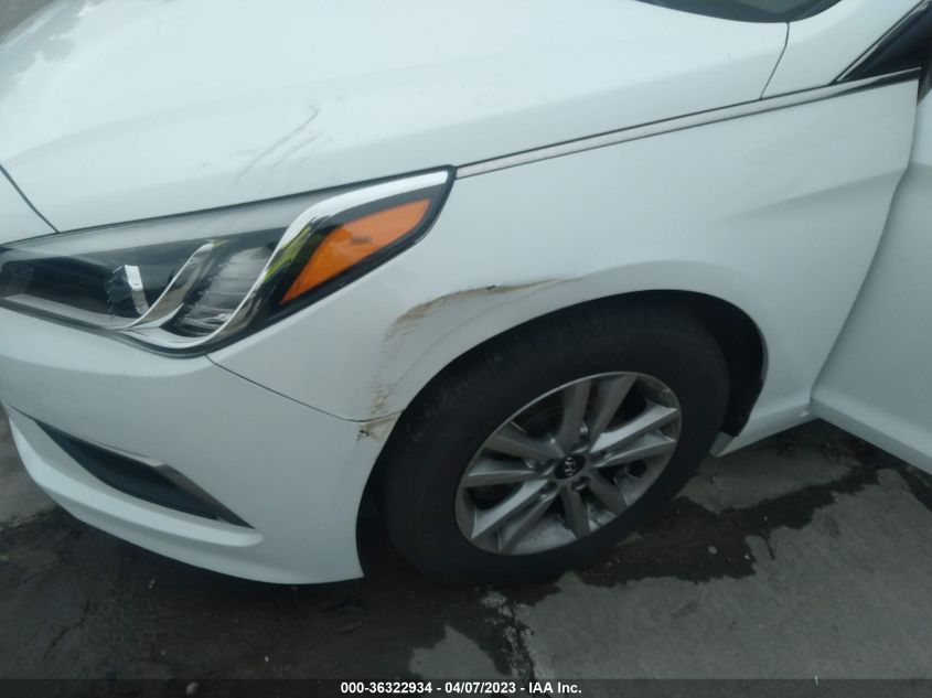 2016 HYUNDAI SONATA 2.4L SE - 5NPE24AFXGH373909